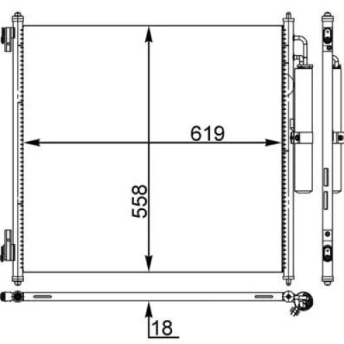 KLIMA RADYATORU LAND ROVER DEFENDER L663 RANGE ROVER L405 L494