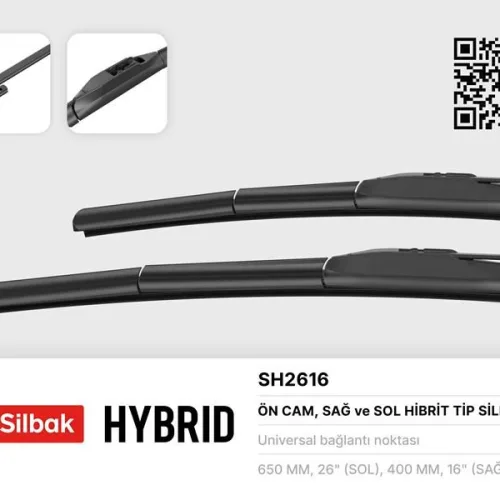 SİLECEK SÜPÜRGESİ 650/400MM MUZ TİPİ CRV RE. RM 01/12> 01/07-ACCENT BLUE RB 01/11-İ30. CW P TOYOTA COROLLA CROSS 07-20 KIA EV6 CV 07-21 SORENTO IV MQ4 03-20 KIA XCEED CD 06-19