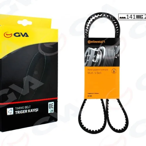 TRİGER KAYIŞI 141x250 VW BORA 98-05 CADDY 95-03 GOLF IV 97-06 POLO CLAS1.9D 8V AUDI