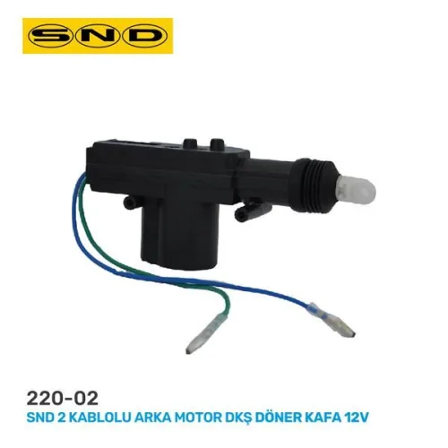 SND 2 KABLOLU ARKA MOTOR DKŞ DÖNER KAFA