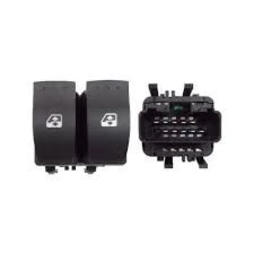 CAM AÇMA/KAPAMA ÇİFTLİ ÖN SOL ÇİFTLİ-SİYAH RENAULT MEGANE II 02> TRAFIC II 06> LAGUNA II 01> OPEL VİVARO A 06> 10 FİŞLİ