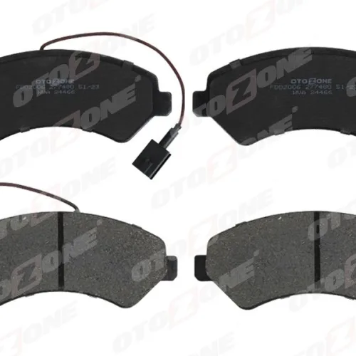 ÖN FREN BALATASI BOXER-DUCATO-JUMPER 06>16 FİŞLİ