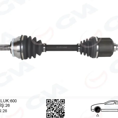 KOMPLE AKS SOL V40 I 2.0 T 00>03 S40 I 2.0 T 97>03 OTOMATİK ŞANZIMAN