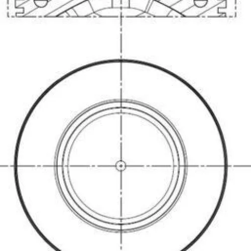 PISTON SEGMAN 78.00mm BMW N47 D16 F20 MINI R55 R56 R57 R60 R61