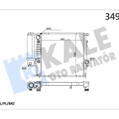 MOTOR SU RADYATORU BMW M40 M50 M52 E30 E36 OTOMATIK SANZIMAN